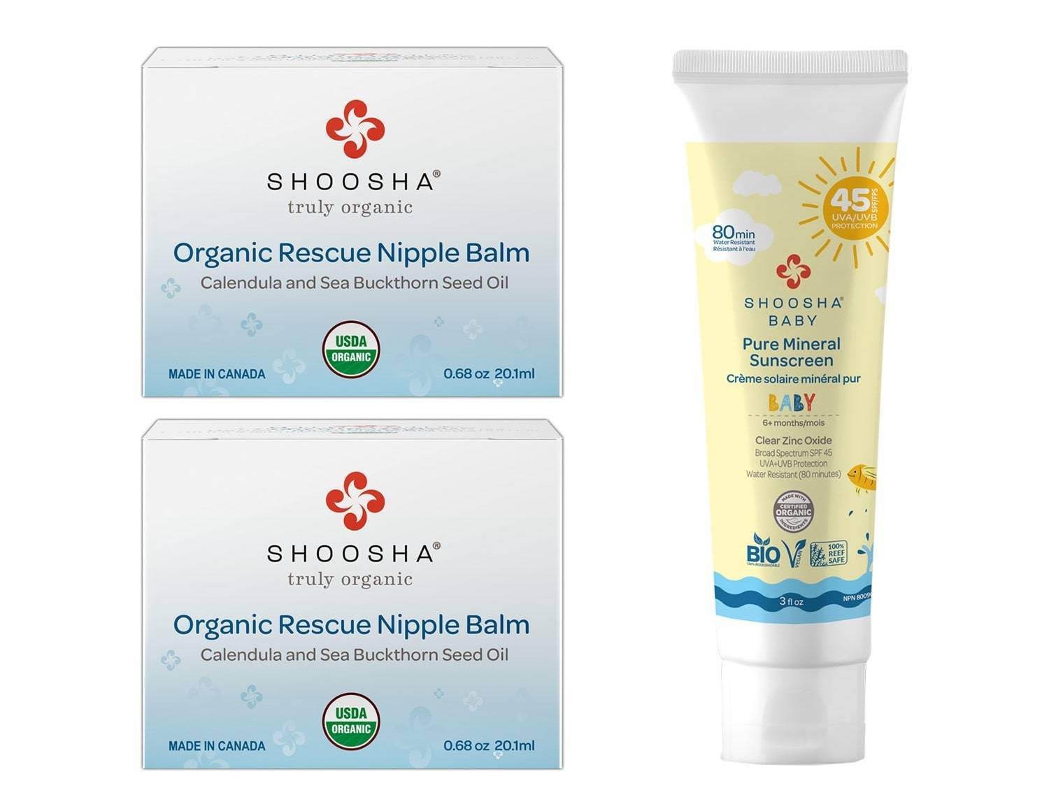 Shoosha Organic Rescue Nipple Balm Göğüs Ucu Kremi